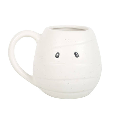 Mummy Shaped Ceramic Rounded Mug