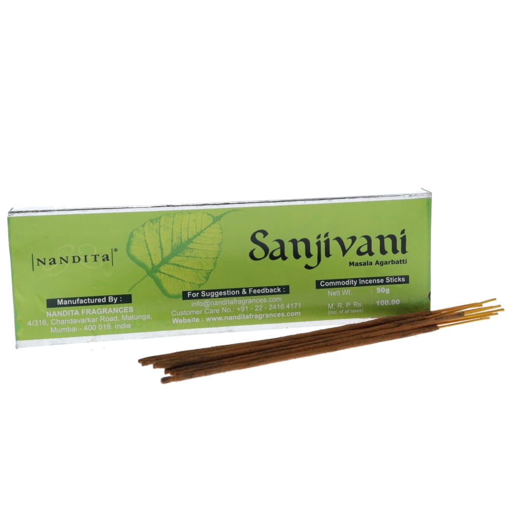 NANDITA 50GMS - Sanjivani Incense