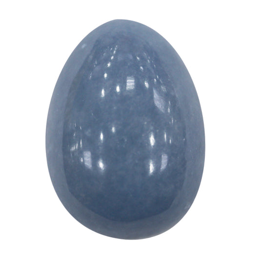 Angelite Crystal Egg 35mm x 48mm