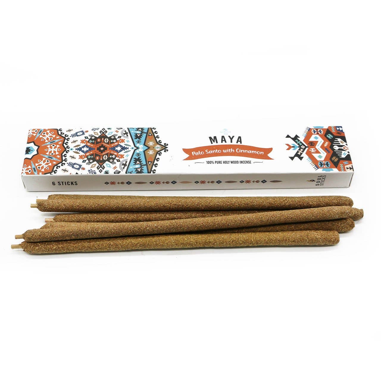 MAYA - Palo Santo & Cinnamon Incense (6 Sticks)