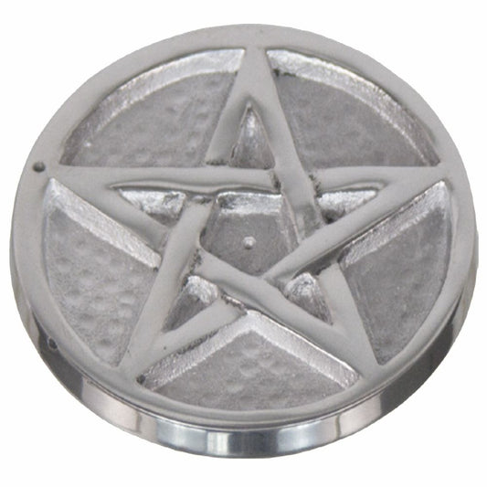 Aluminium Incense Burner - Pentacle