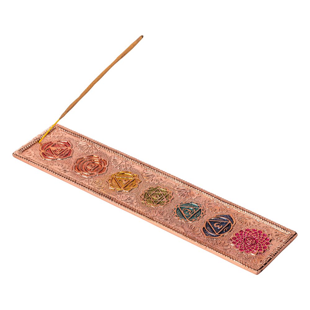 Aluminum Incense Burner - Chakra Copper Finish