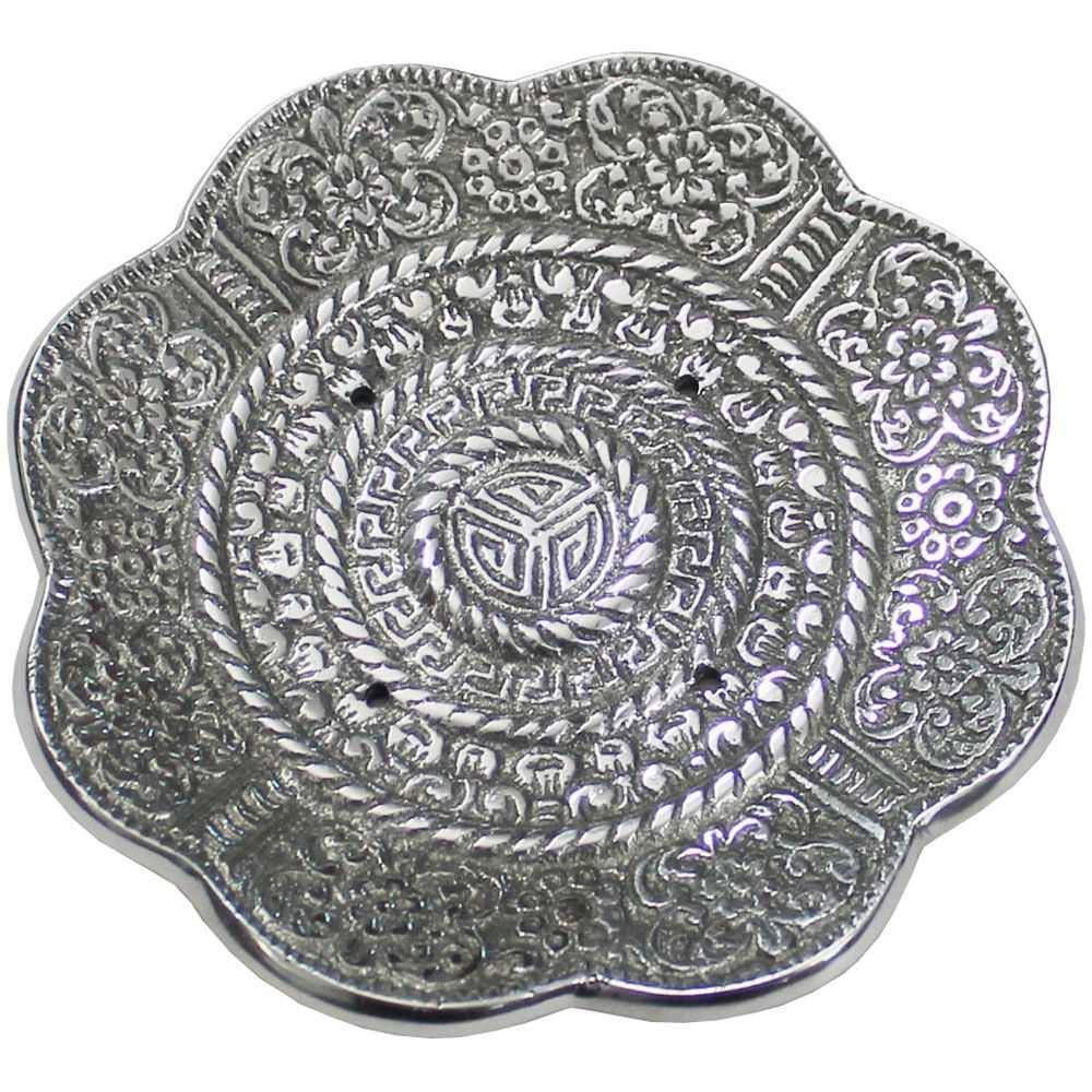 Aluminium  Incense Burner- Flower