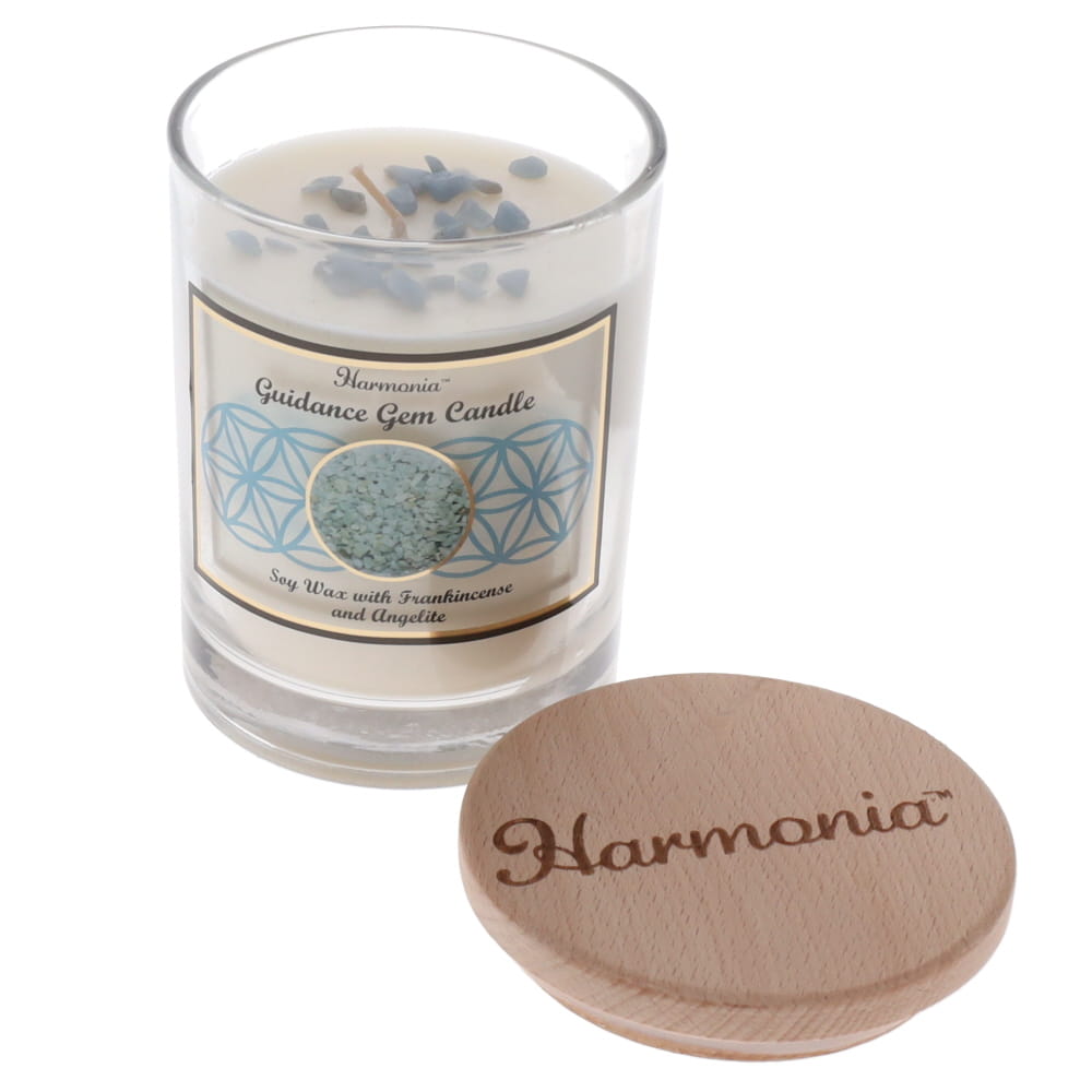 END OF LINE - Guidance Angelite Soy Glass Jar Candle