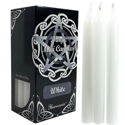 Magic Mini White Candles - Unscented