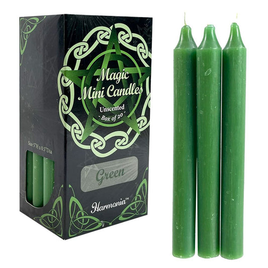 Magic Mini Candles unscented - Green