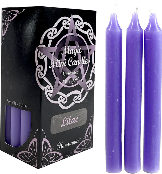 Magic Mini Candles Unscented - Lilac