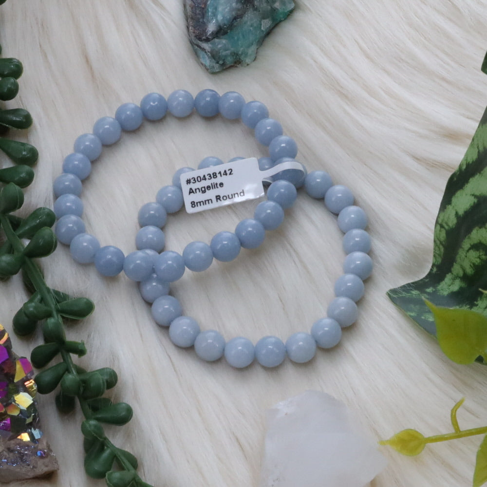 Angelite Bracelet 8mm