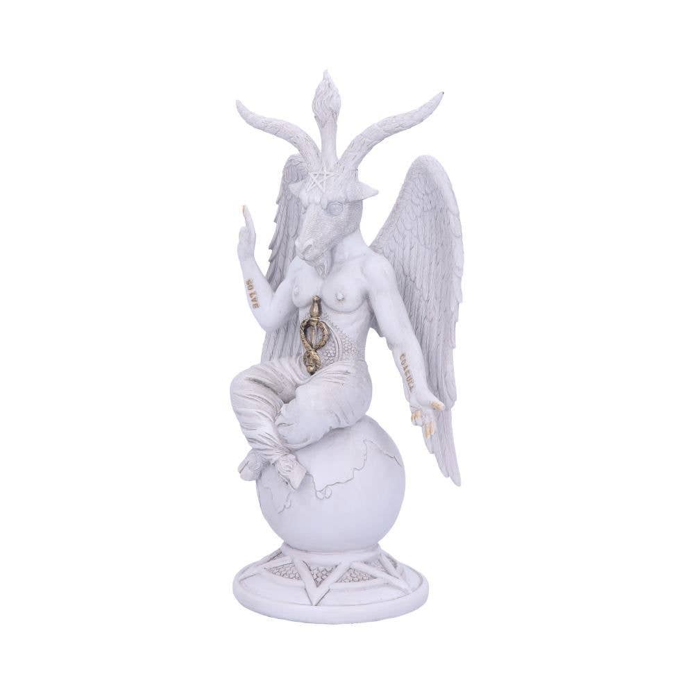 Dark Lord 26cm White Baphomet Figurine