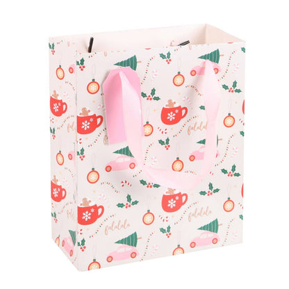 Christmas Print Gift Bag