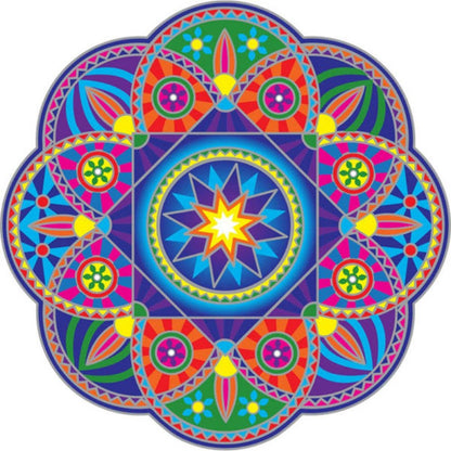 SUNSEAL - Sunburst Mandala 14cm