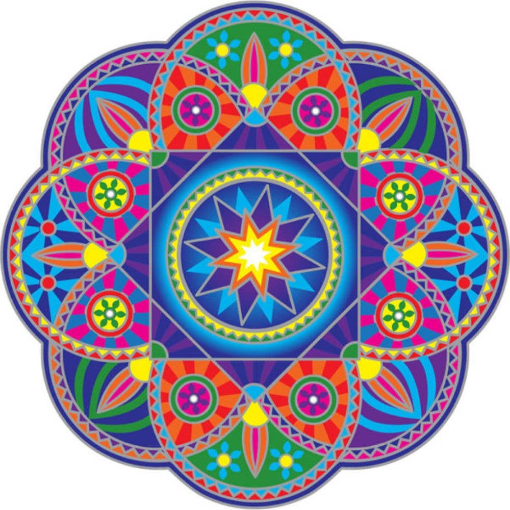 SUNSEAL - Sunburst Mandala 14cm