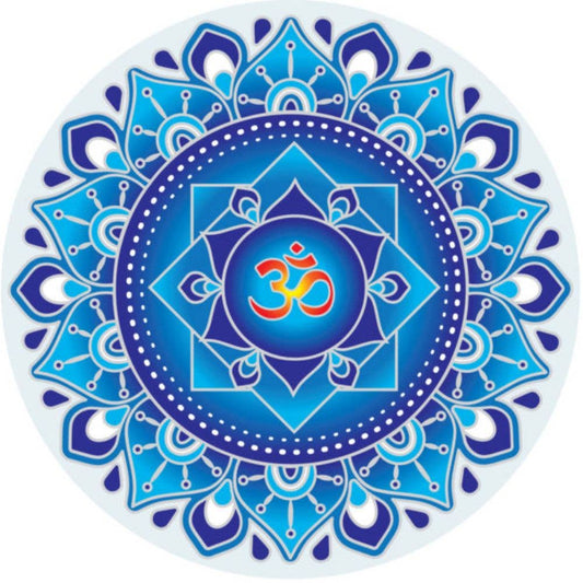 SUNSEAL - Blue Om Mandala 14cm