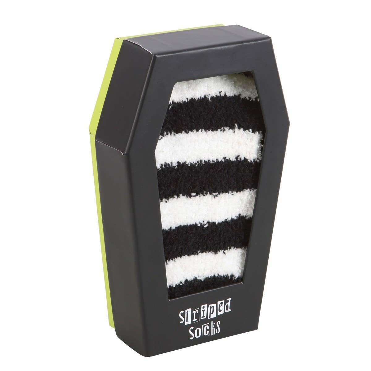 Striped Socks In Coffin Gift Box