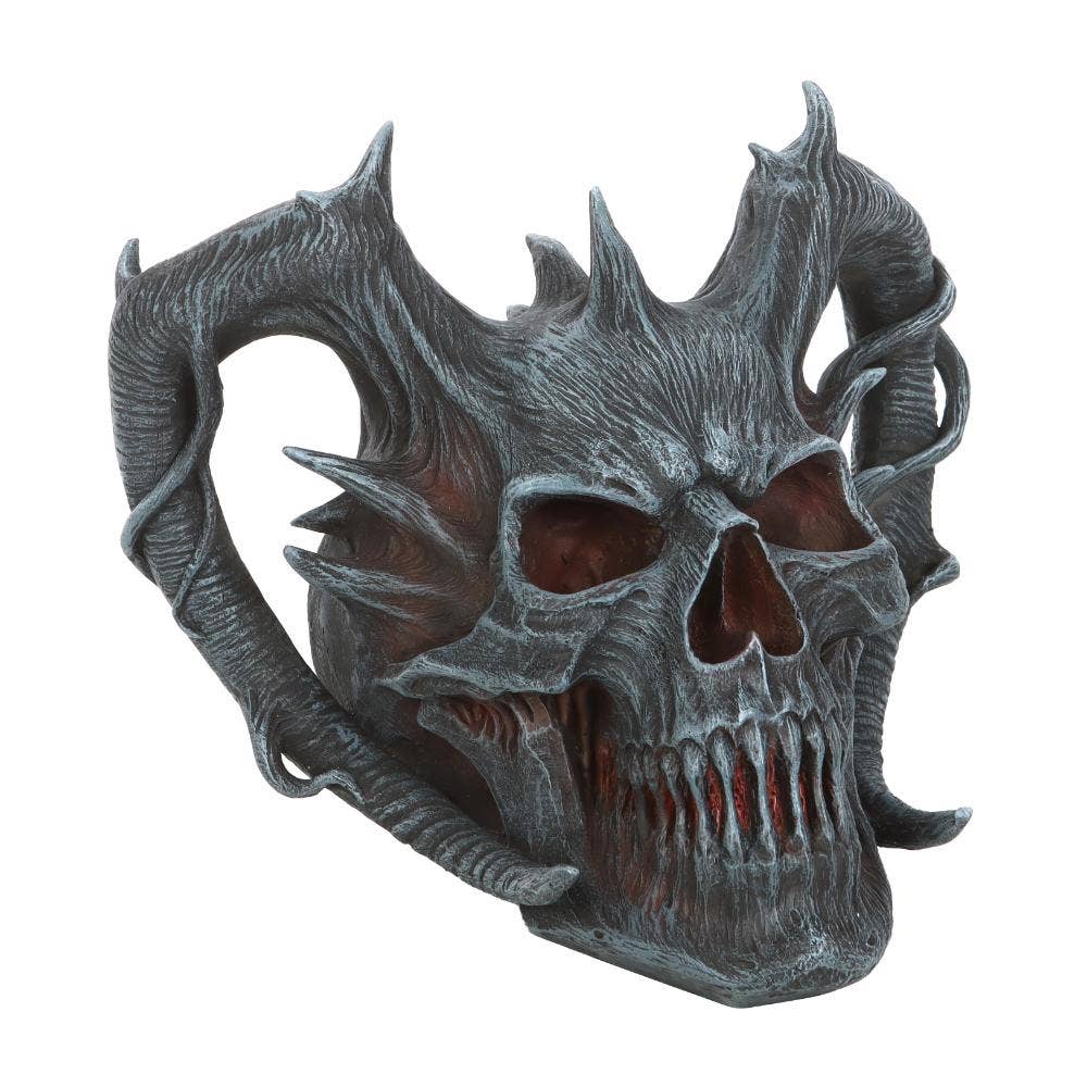 Death Embers Skull Ornament