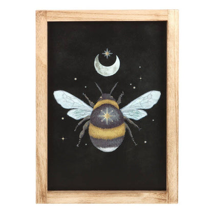 Forest Bee Wooden Framed Wall Art