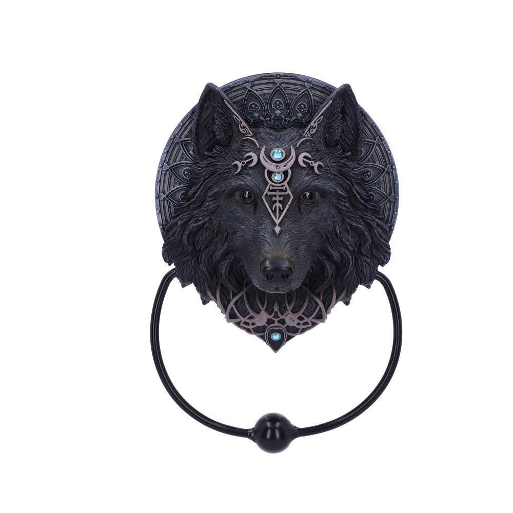 Wolf Moon Door Knocker 20.5cm