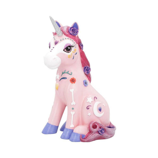 Candycorn Pink Skeleton Unicorn 24cm