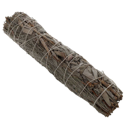 SMUDGE STICK - WHITE SAGE & BLUE SAGE 22.5cm