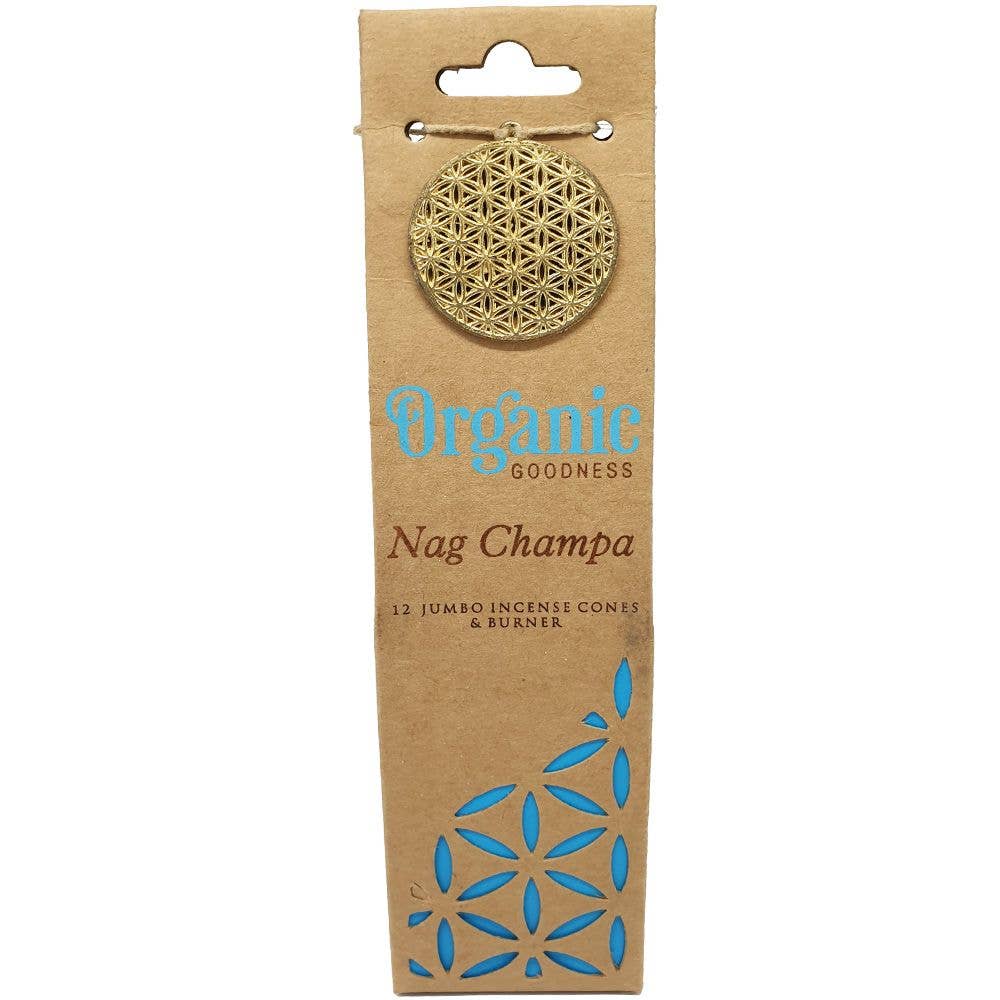 INCENSE CONES - ORGANIC GOODNESS Nag Champa