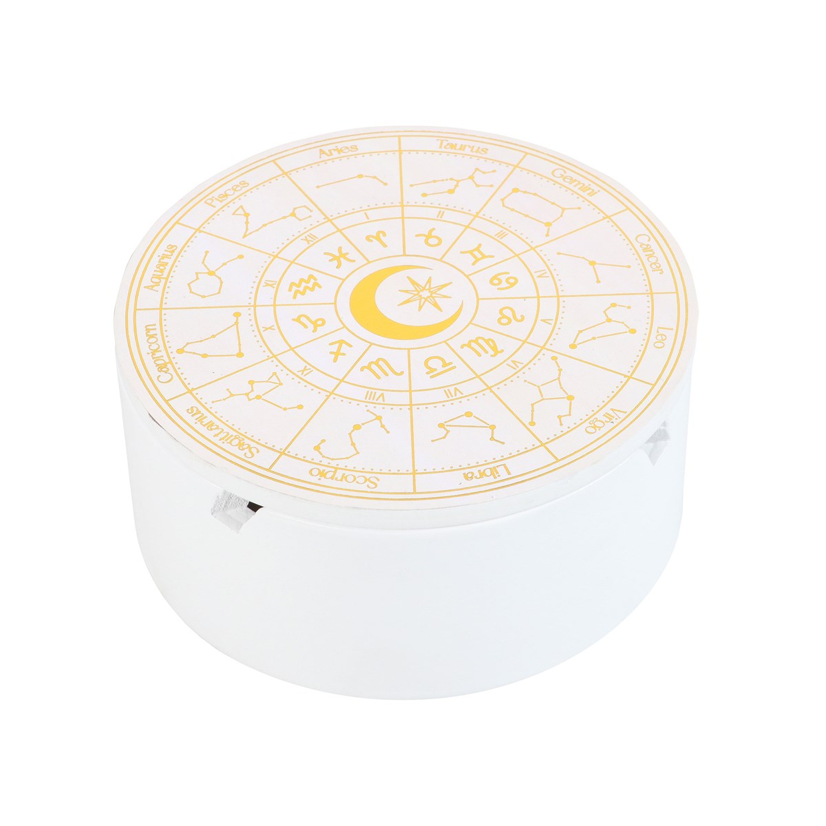 Astrology Wheel Jewellery Wooden Storage Box