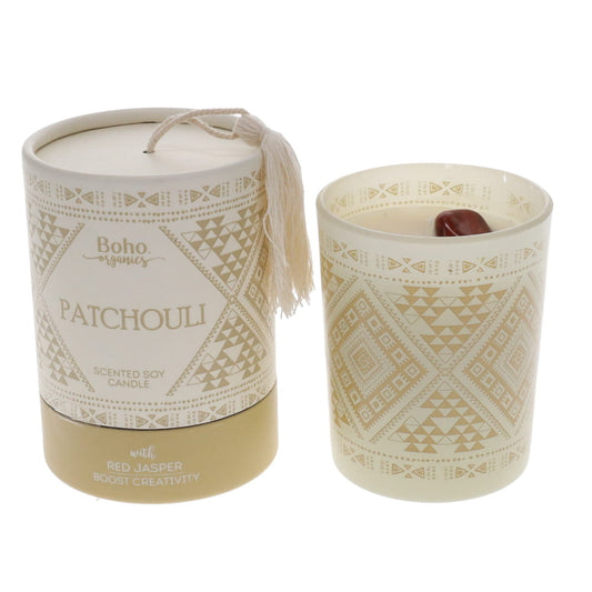 Boho Organics Patchouli Scented Soy Candle