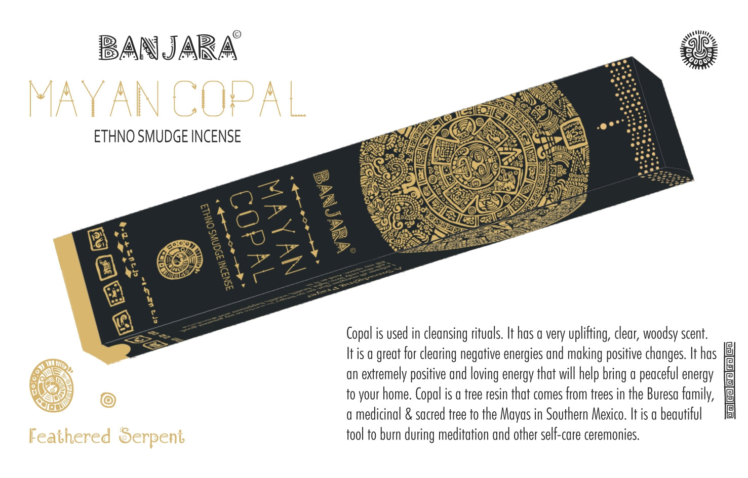 Banjara Mayan Copal Ethno Smudge Incense