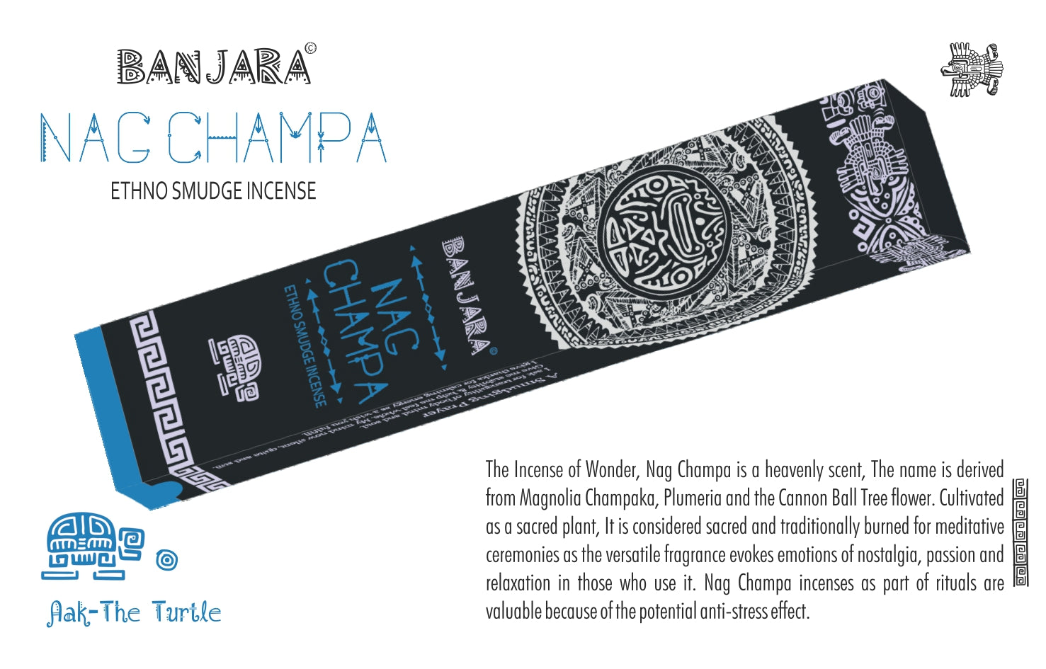 Nag Champa Incense 15gms by Banjara