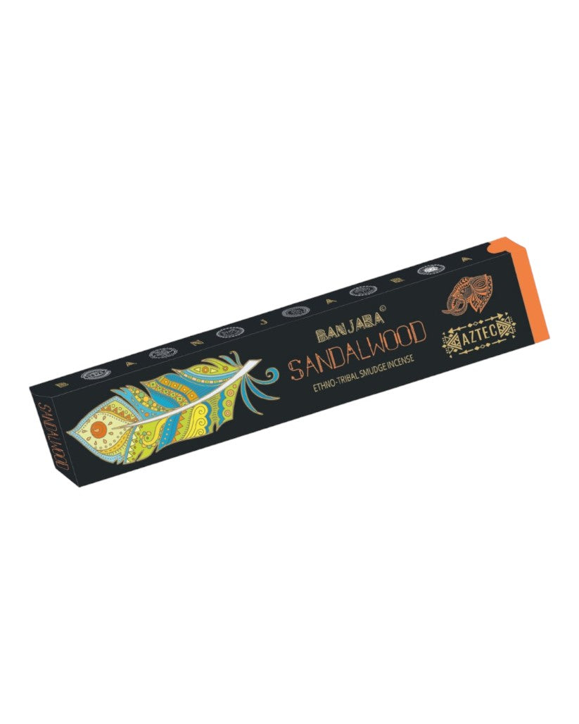 Sandalwood Ethno Tribal Smudge Incense 15gms by Banjara