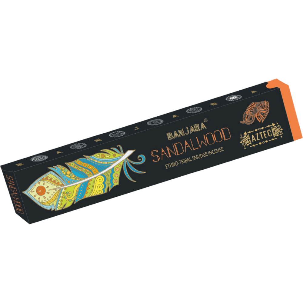 Sandalwood Ethno Tribal Smudge Incense 15gms by Banjara