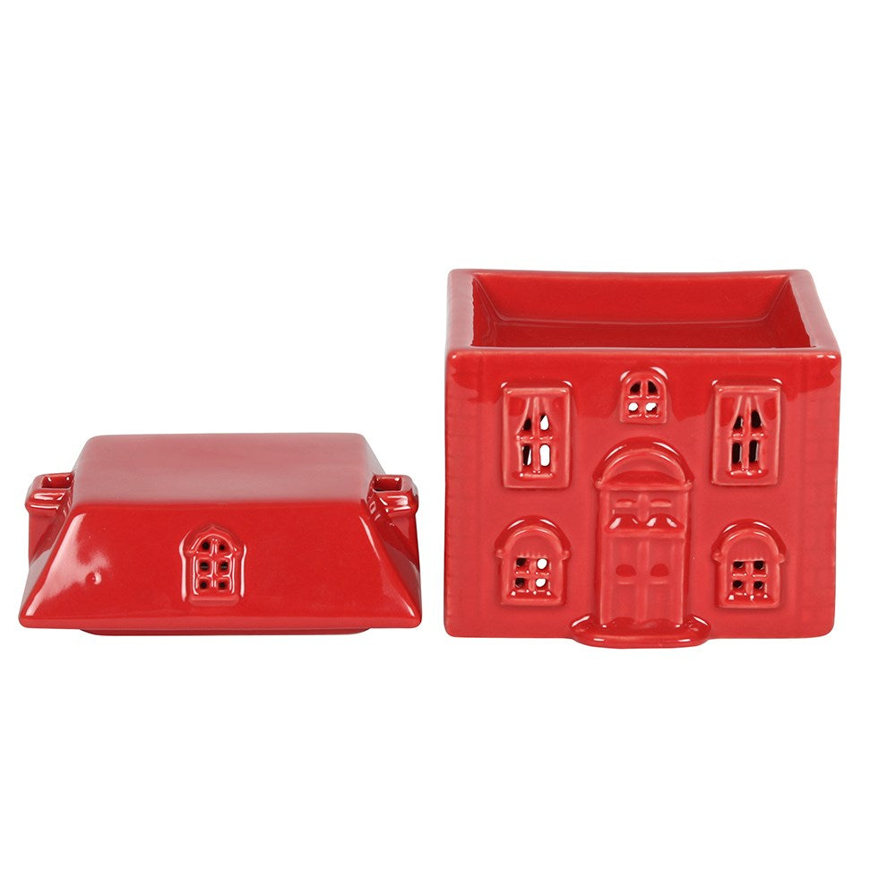 Red House Ceramic Oil Burner