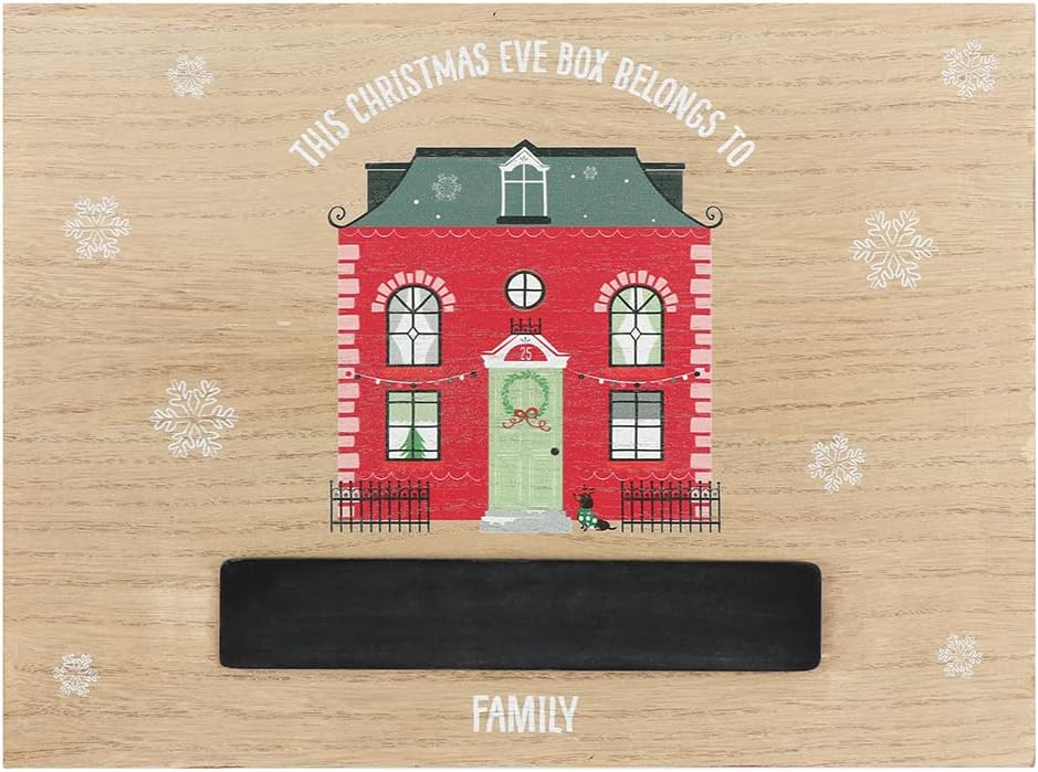 House MDF Christmas Eve Box