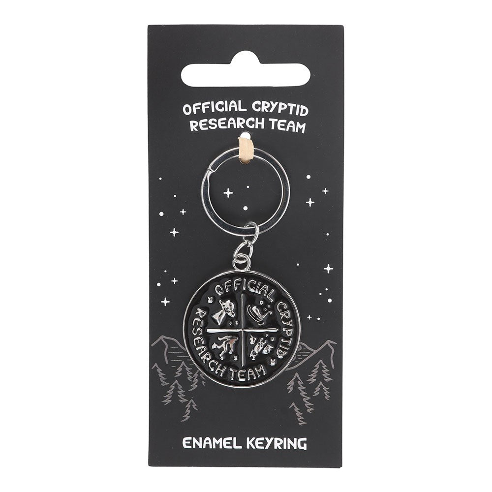 Cryptid Research Team Keyring