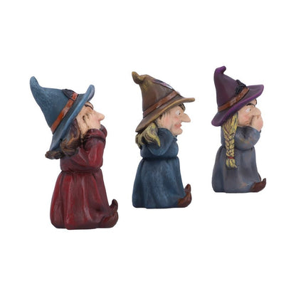 Three Wise Witches 9.3cm