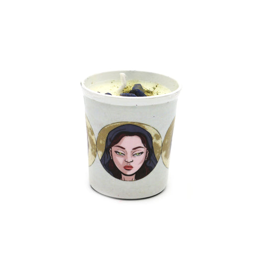 Handmade Witchy Candle