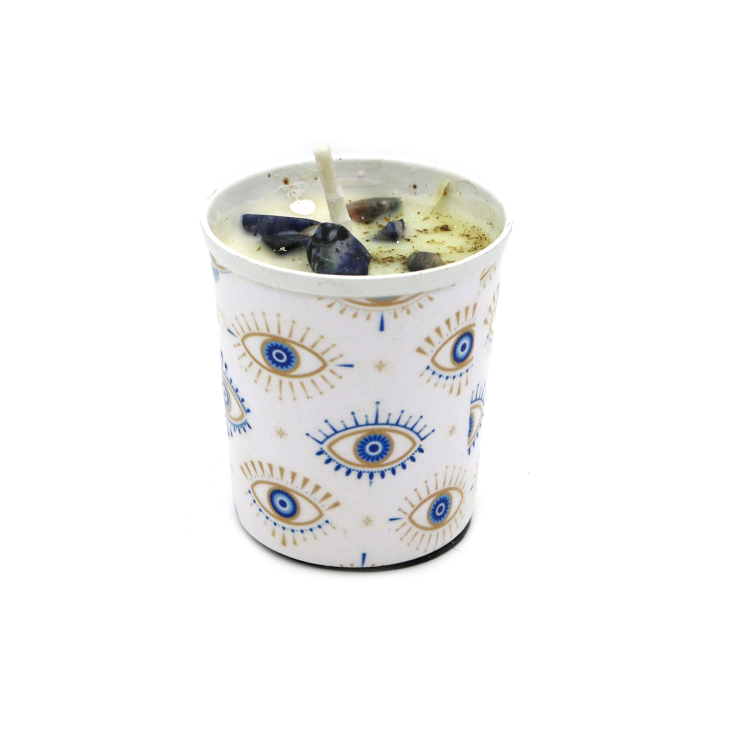 Eye Pattern Gemstone Candle