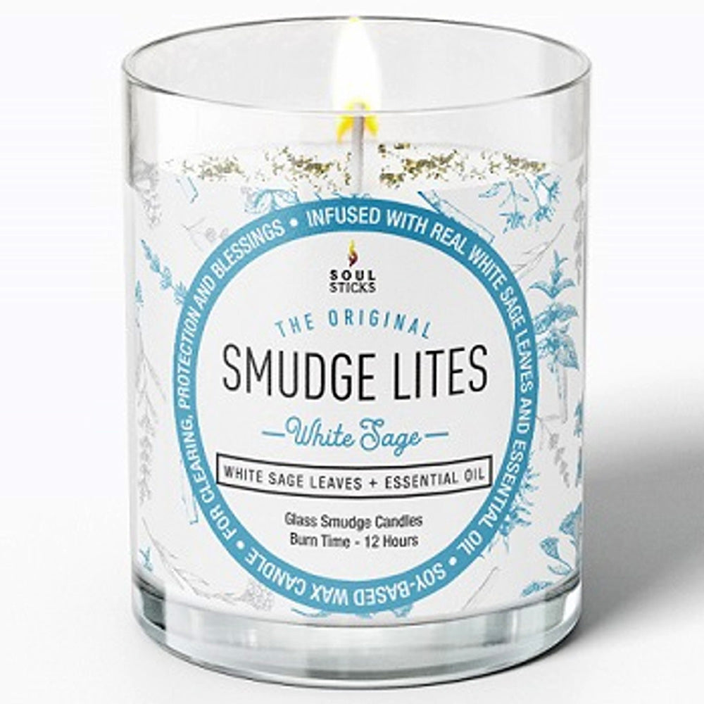 Soul Sticks Smudge Lites White Sage Candle