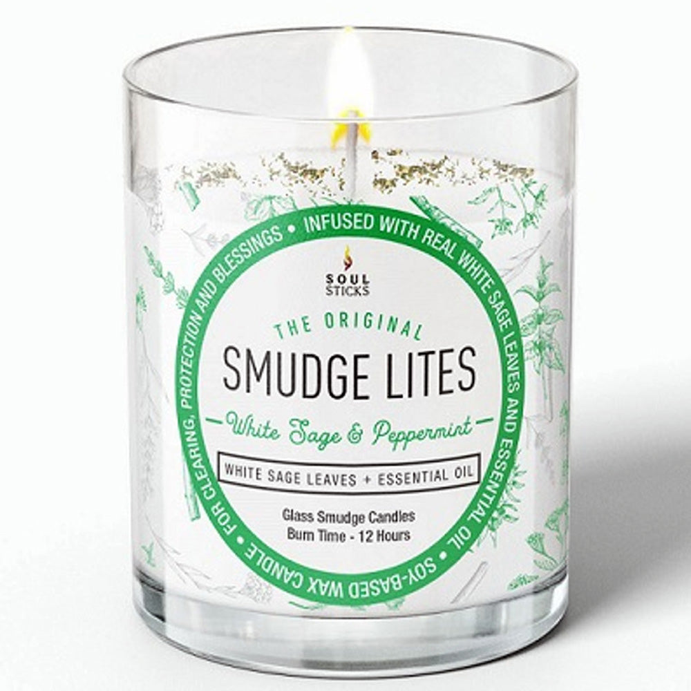 Smudge Lites - White Sage & Peppermint (Set of 6)