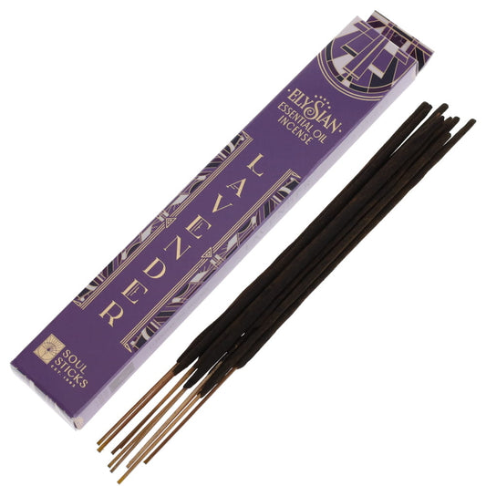 Elysian Essential Oil Incense - Lavender 10 Sticks