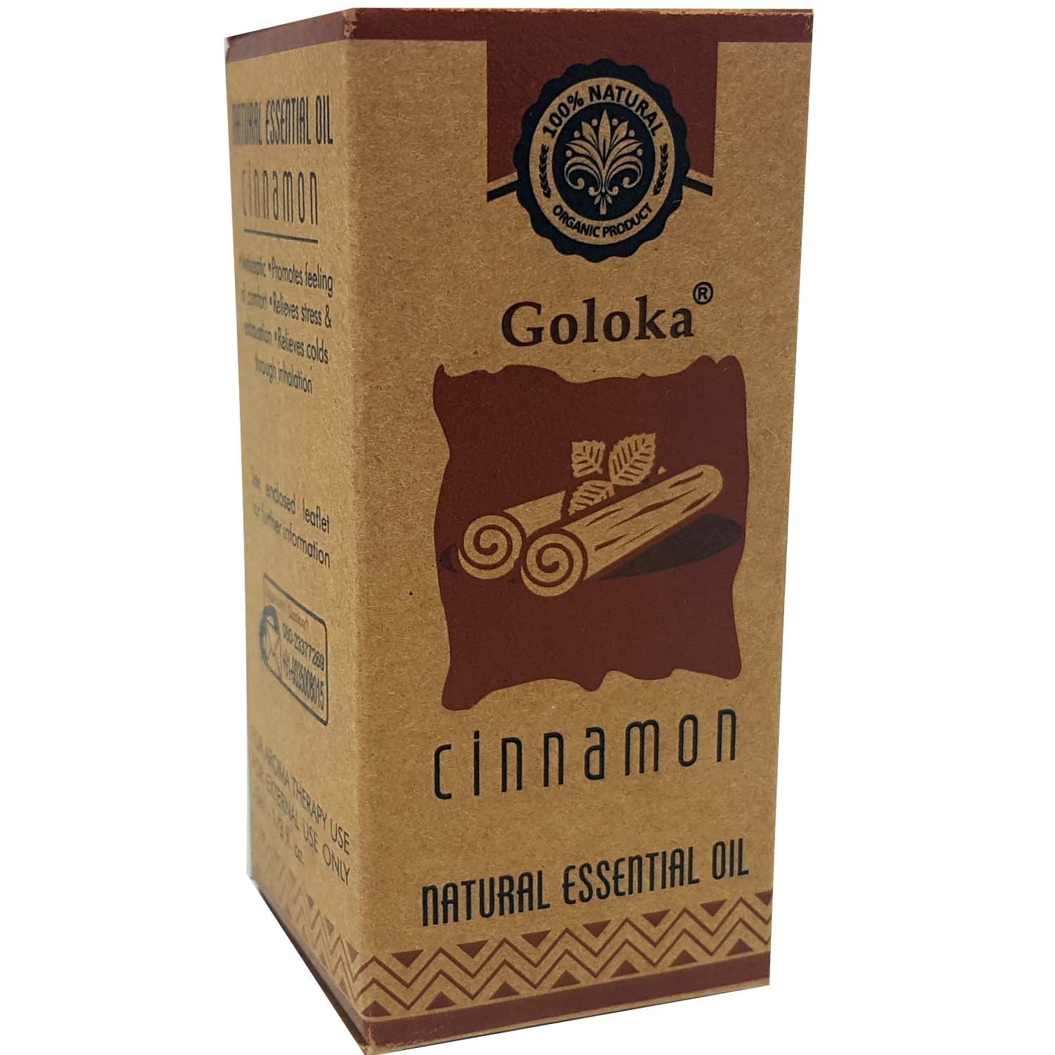 Goloka Cinnamon Natural Essential Oil