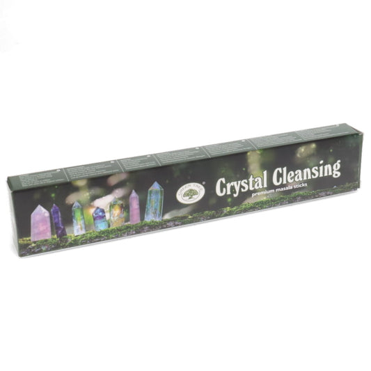 Green Tree Incense 15gms - Crystal Cleansing