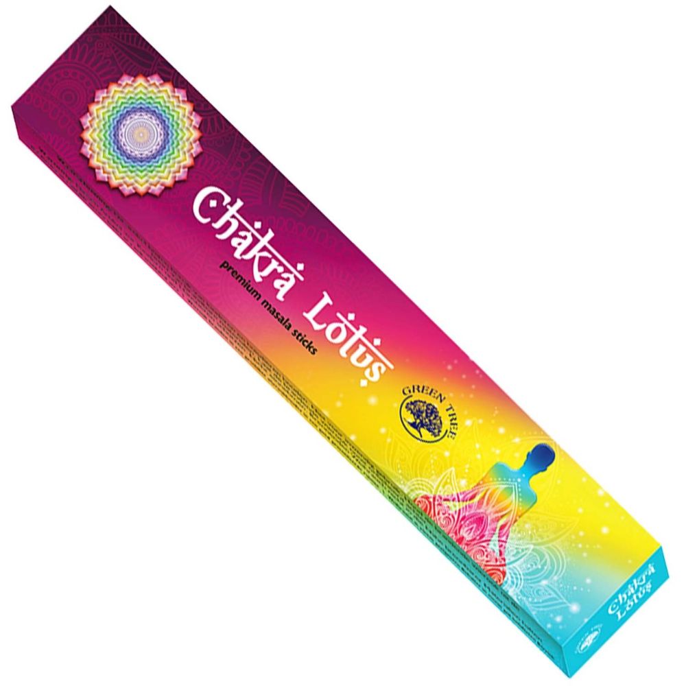 Green Tree Incense 15gms - Chakra Lotus