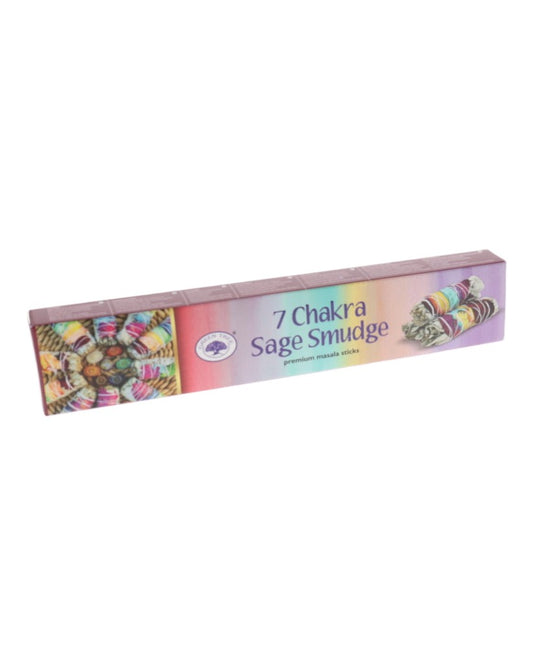 Green Tree Incense 15gms - 7 Chakra Sage Smudge