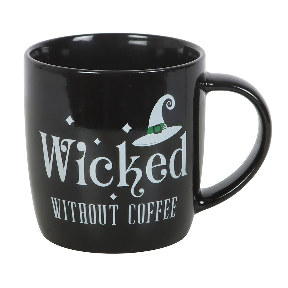 Wicked Without Coffee Ceramic Mug