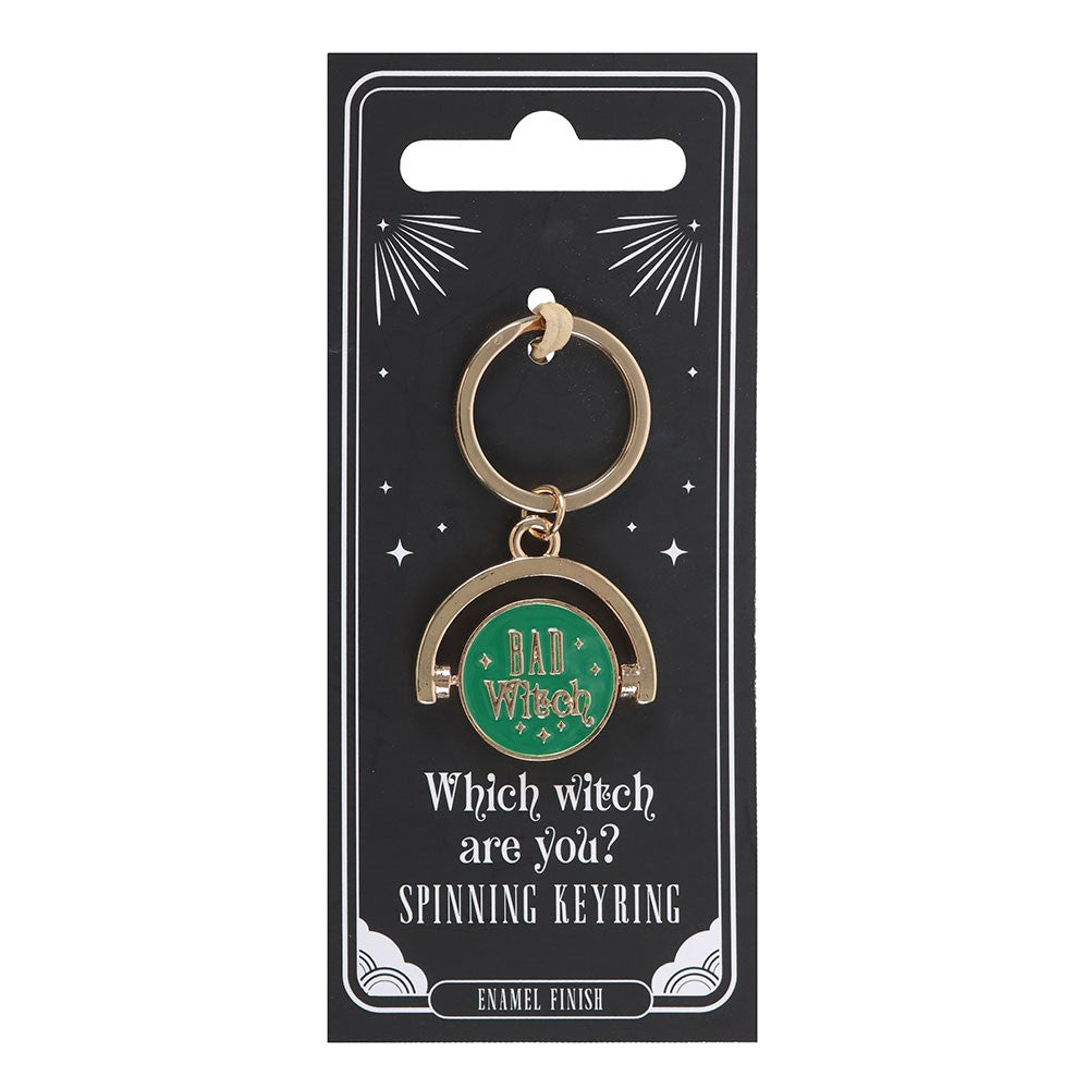 Which Witch Are You Alloy and Enamel Spinning Keyring