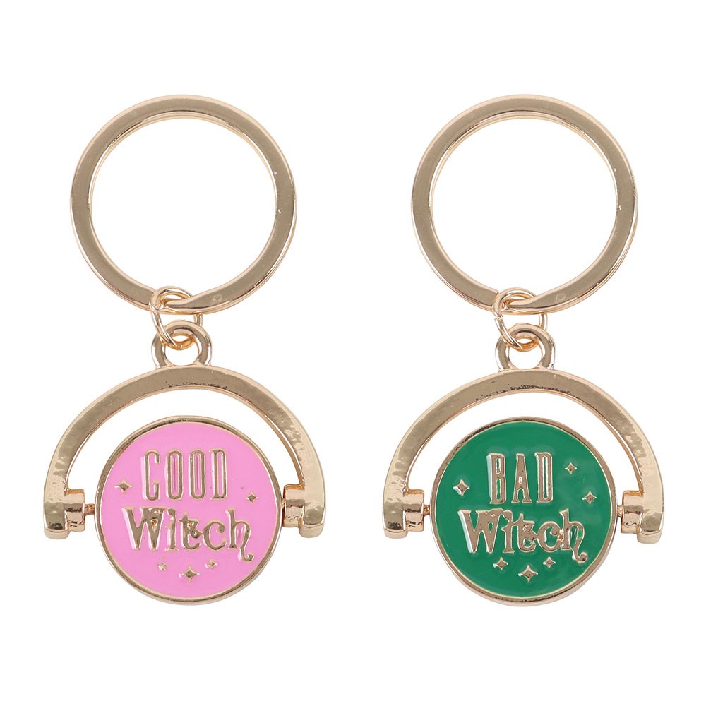 Which Witch Are You Alloy and Enamel Spinning Keyring