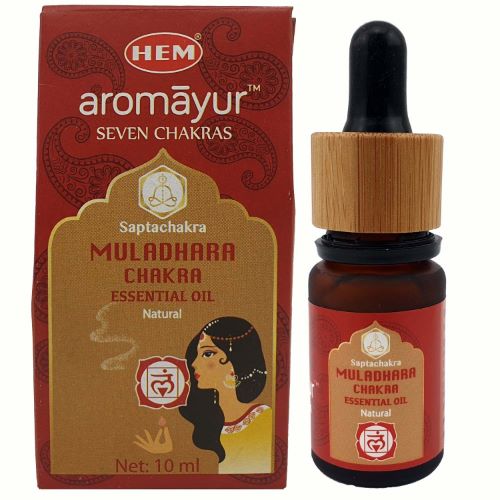 HEM Aromayur Muladhara Chakra Essential Oil - 10ml