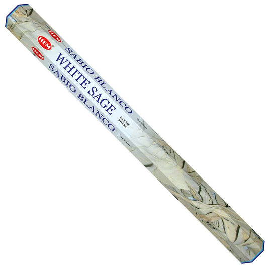 White Sage Garden Incense 10 Sticks HEM