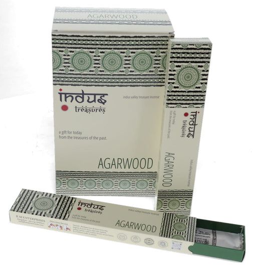 Indus Treasures 15 GMS -  Agarwood Incense