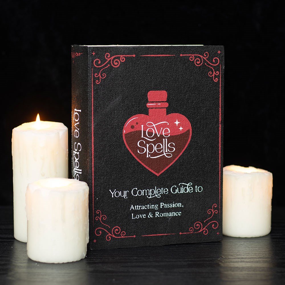 Love Spells Book Shaped Mdf Storage Box